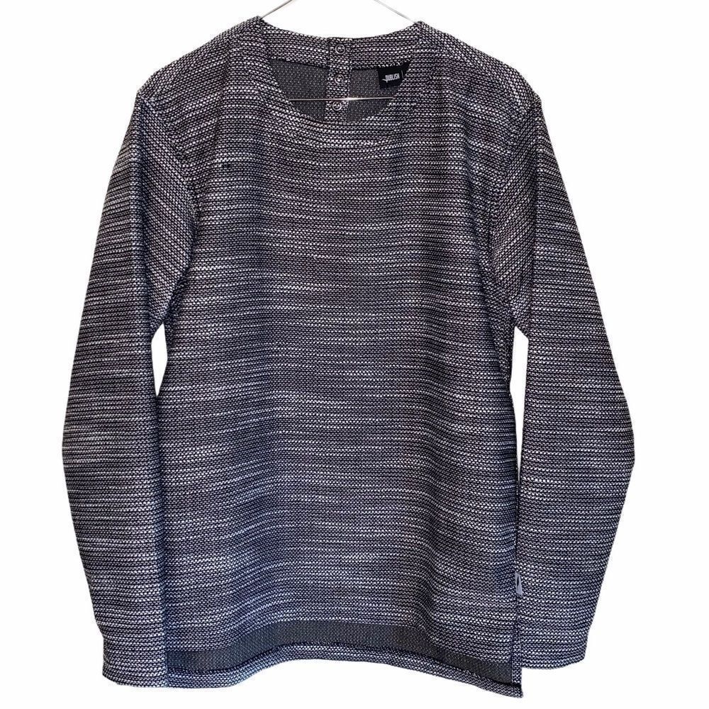 Publish brand Tweed Black White Pullover